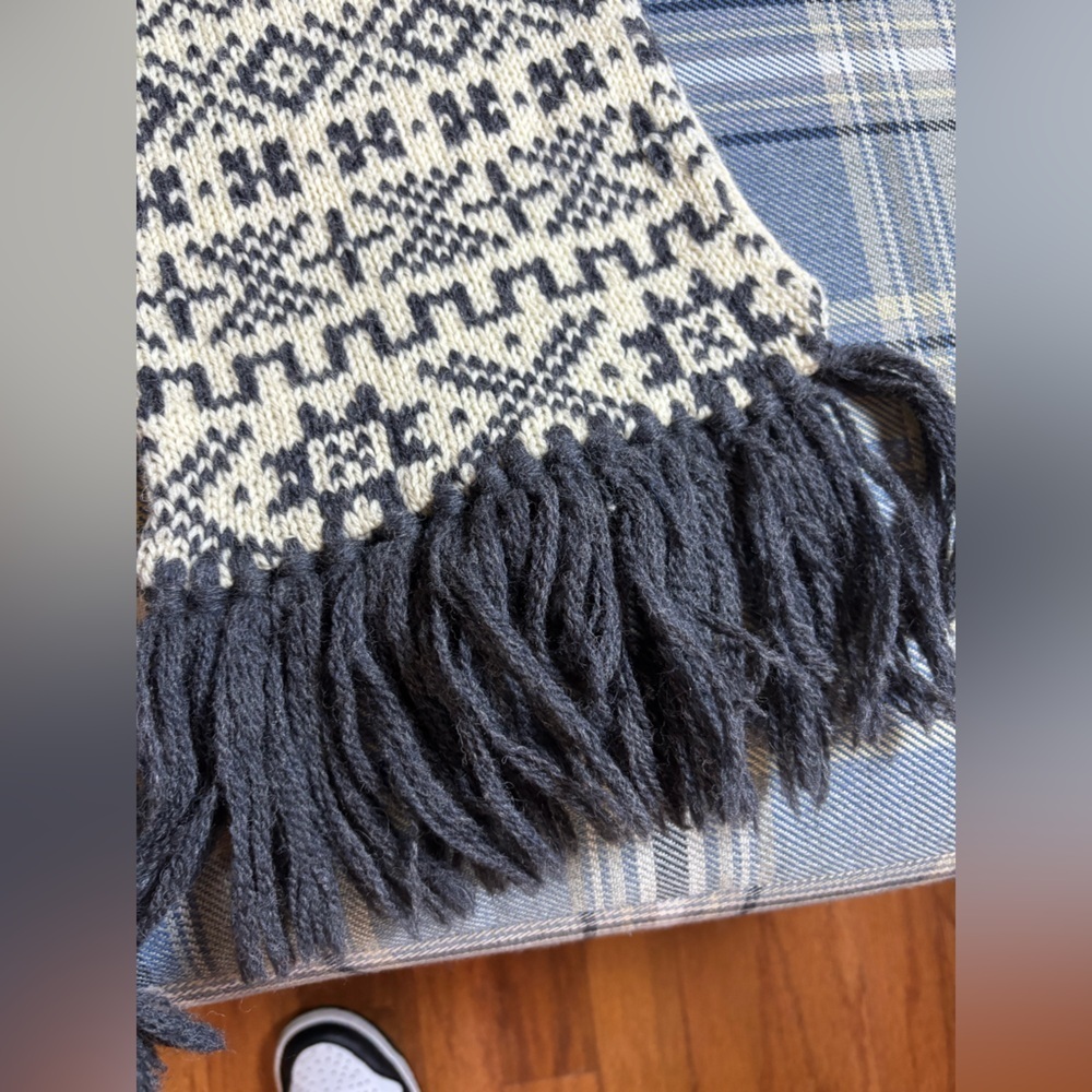 Joseph Tricot Vintage VTG Wool Scarf Made in England - Picture 2 of 7